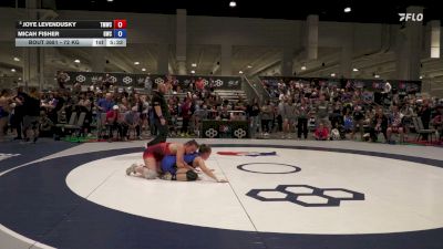 72 kg Champ. Rd Of 16 - Joye Levendusky, Titan Mercury Wrestling Club (TMWC) vs Micah Fisher, Greenbrier Wrestling Club