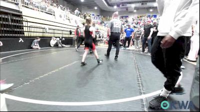 73 lbs Quarterfinal - Beau Detwiler, Cowboy Wrestling Club vs Jewell Arms, Redskins Wrestling Club