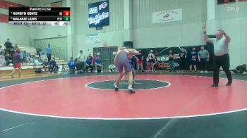 Boys 157 lbs 3rd Place Match - Malakie Laws, Perry Lecompton vs Korbyn Gentz, Herington