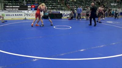 190 lbs 3rd Place Match - Kellen Wegner, Moen vs Easton Beyer, BTWC