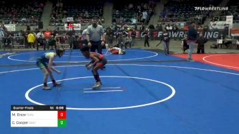 55 lbs Quarterfinal - Maxwell Drew, Team Tulsa WC vs Cameron Cooper, Contenders Wrestling Academy