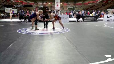 5th Place Match - Giselle Mendez, Quartz Hill High School Wrestling vs Kayla Zeidler, Petaluma Wrestling Club