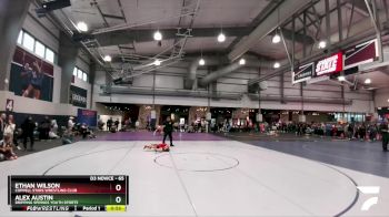 65 lbs Quarterfinal - Alex Austin, Dripping Springs Youth Sports vs Ethan Wilson, Coppell Stars Wrestling Club