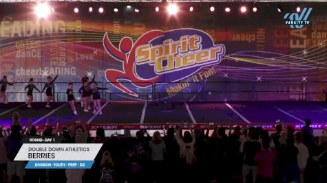 Double Down Athletics - Berries [2024 L1.1 Youth - PREP - D2 Day 1] 2024 Spirit Cheer Dance Grand Nationals & Cheer Nationals