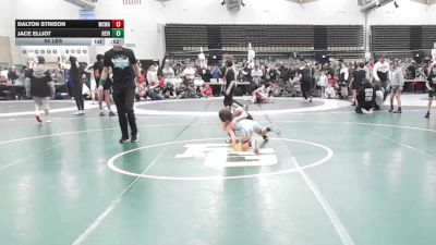 56 lbs Rr Rnd 7 - Dalton Stinson, Wrecking Crew Wrestling Academy - K3 vs Jace Elliot, Revival Oange
