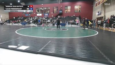 103 lbs Semifinal - Lilian Prendergast, Mount Olive vs Rebekah Jean-Baptiste, Emmanuel University