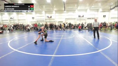 S-96 lbs Consi Of 8 #2 - Landon Newbold, OH vs Aj Bechlem, OH