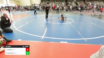 52-B lbs Consi Of 16 #1 - Zacarias Deleon, Steele Hill Bulldogs vs Nick Stoeckel, South Plainfield