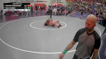 165 lbs Cons. Round 6 - Alex Carmen, Kelso vs Sawyer Greenstreet, Thurston