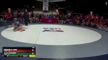 106 lbs Round 4 (6 Team) - Graciela Caro, MDWA vs Kylie Rhodes, SAWA