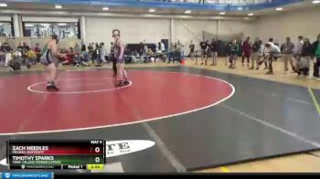 165 lbs Cons. Round 2 - Zach Needles, Messiah University vs Timothy Sparks, York College (Pennsylvania)