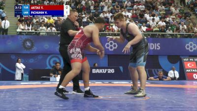 110 kg 1/8 Final - Yigit Aktas, Turkiye vs Valerii Pichuhin, Ukraine