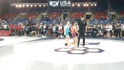 95 lbs Cons. Quarters - Faylinn Smith, Pennsylvania vs Piper Phillips, Iowa