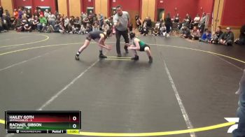 90 lbs Round 1 (6 Team) - Hailey Goth, Untouchables vs Rachael Gibson, Team NBWC