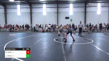 120 lbs Quarterfinal - Brayden Abell, Oakdale vs Jason Shaw, King Select
