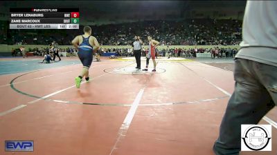 Round Of 64 - Bryer Lenaburg, Hinton Comets vs Zane Marcoux, Southmoore SaberCats Wrestling