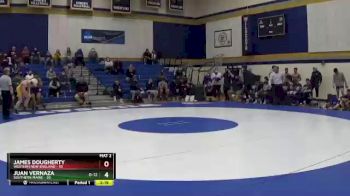 174 lbs Semis & Wb (16 Team) - Juan Vernaza, Southern Maine vs James Dougherty, Western New England