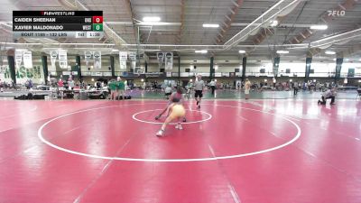 132 lbs Quarterfinal - Caiden Sheehan, Oakton High School vs Xavier Maldonado, Westfield