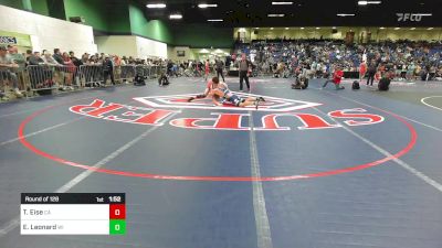 175 lbs Round Of 128 - Tyler Eise, CA vs Eli Leonard, WI