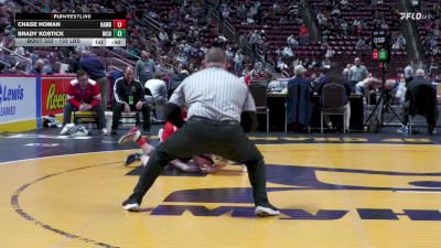 133 lbs Consi 3 - Chase Homan, Hamburg vs Brady Kostick, Richland