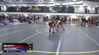 155.0 Round 1 (16 Team) - Noelle Gaffney, Northern Michigan University vs Erin Martin, Tiffin