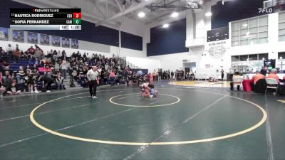 125 lbs Champ. Round 1 - Sofia Fernandez, Camarillo vs Nautica Rodriguez, Centennial (Corona)