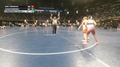 150 lbs Quarterfinal - Ezra Turkovich, Bedford vs Jaxson Wentzell, Wallenpaupack