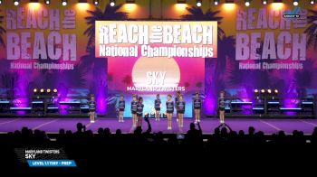 Maryland Twisters - Sky [2025 L1.1 Tiny - PREP Day 1] 2025 ACDA Reach the Beach All Star Grand Nationals - D1/Worlds