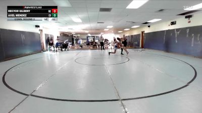 150 lbs Cons. Round 3 - Hector Gilbert, Mountain Empire vs Axel Mendez, Chula Vista