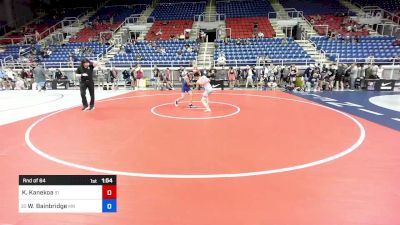 106 lbs Rnd Of 64 - Kian Kanekoa, ID vs William Bainbridge, MN