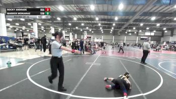 40 lbs Round Of 16 - Rocky Andrade, Rkda vs Maddox Monjaraz, Terminators WC