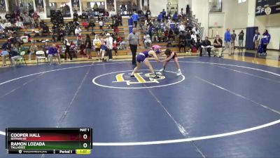 122 lbs Semifinal - Ramon Lozada, Tallassee vs Cooper Hall, Dothan HS