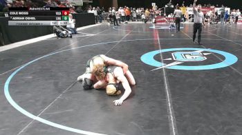 4A 165 lbs Champ. Round 1 - Adrian Oshel, Los Alamos vs Cole Moss, Valencia