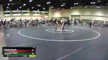 120 lbs Round 4 (8 Team) - Jackson Emery, Team Ali vs Tyson Taylor, Montana Williston