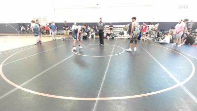 220 lbs 5th Place - Aaron Ruiz-Angel, Mount Airy - HS vs Danny Viscuso, Freakztyle Wrestling Crew - HS