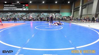 175 lbs Consi Of 4 - Vicente Garcia, WLV JR WRESTLING vs Mason McDonnell, OCRTC