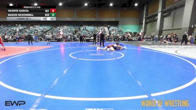 175 lbs Consi Of 4 - Vicente Garcia, WLV JR WRESTLING vs Mason McDonnell, OCRTC