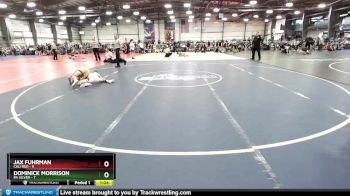 88 lbs Rd# 4- 2:00pm Friday Final Pool - Jax Fuhrman, Cali Red vs Dominick Morrison, PA Silver