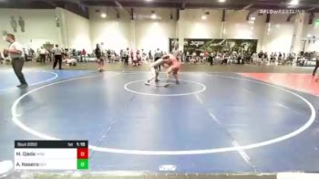 126 lbs Consi Of 32 #2 - Michael Ojeda, Wright Wr Ac vs Anthony Naseiro, SGV Stampede