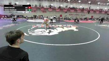 157 lbs Prelim - Aidan Taylor, Olivet vs Jessie Franklin, Wabash