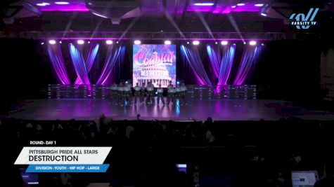 Pittsburgh Pride All Stars - Destruction [2025 Youth - Hip Hop - Large Day 1] 2025 Coastal at the Capitol Grand Nationals