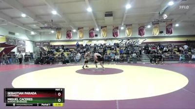 165 lbs Cons. Semi - Sebastian Parada, Centennial vs Miguel Caceres, Ramona (Riverside)