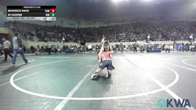 Quarterfinal - Grayson Hayes, Pocola Youth Wrestling vs Harbor Hicks, Sallisaw Takedown Club