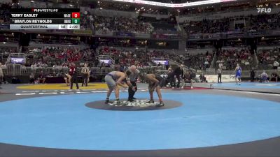 138 lbs Quarterfinal - Braylon Reynolds, Brownsburg vs Terry Easley, Warren Central