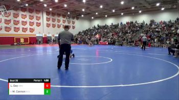 120 lbs Champ. Round 2 - Michael Cannon, Detroit Catholic Central vs Lucas Day, Brownsburg