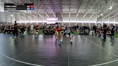 138 lbs Cons. Round 2 - Trent Lainez, Colorado vs Cyrus Maya, Washington