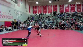 113 lbs Cons. Semi - Antonio Martinez, Pueblo South vs Cash Martinez, Cedaredge