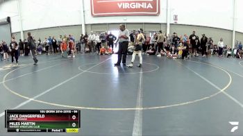 84 lbs Cons. Semi - Miles Martin, Ranger Wrestling Club vs Jace Dangerfield, Jr Big Orange