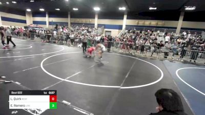 106 lbs Consi Of 64 #2 - Landon Quirk, Beat The Streets Oxnard vs Esteban Romero, Live Training