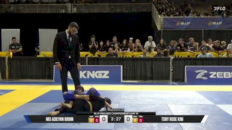 Tory Rose Kim vs Mei Adilynn Brinn 2026 Pan Kids Jiu-Jitsu IBJJF Championship